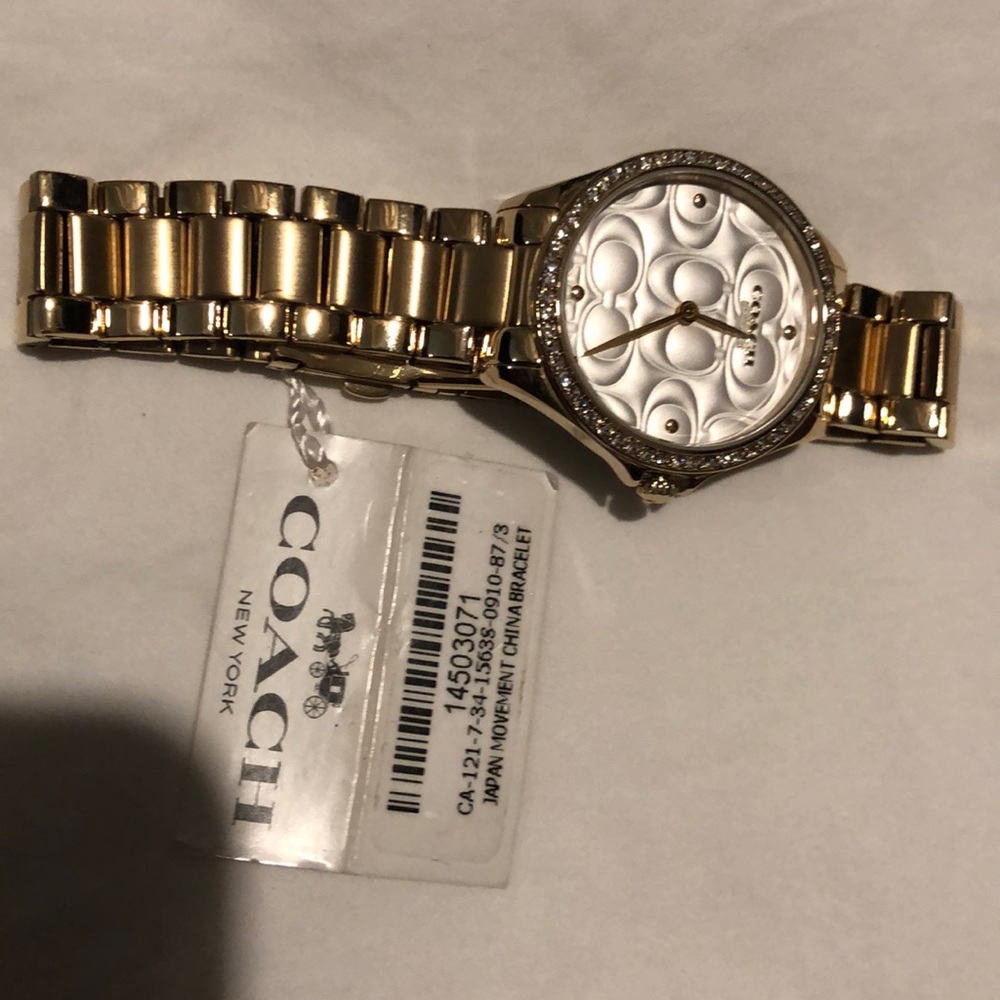 Coach Gold Watch
